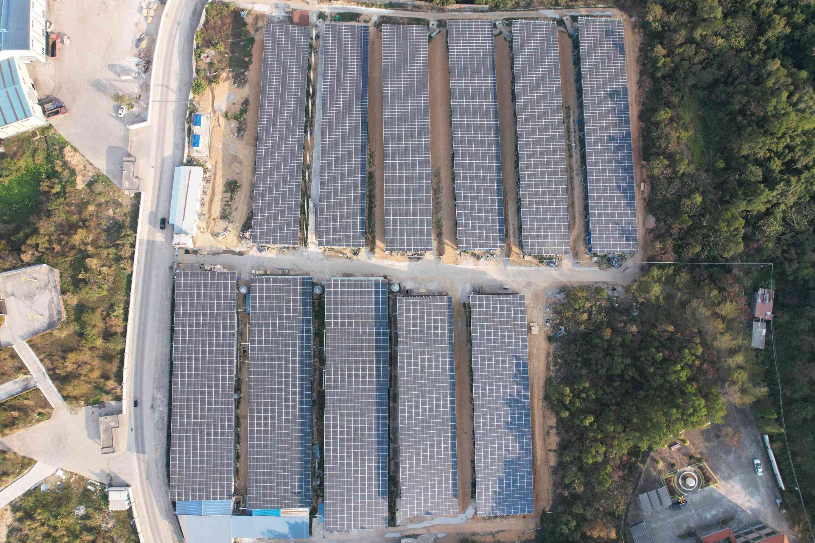 粤丰乐夫漫衍式光伏项目